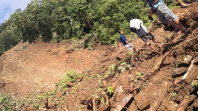 Seven settlements at high risk of landslides in Parbat