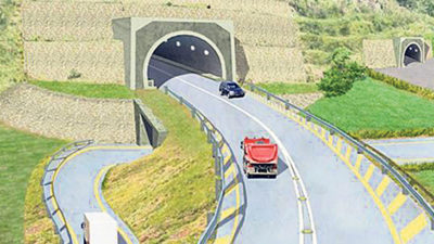 Construction of Nagdhunga-Sisnekhola tunnel underway during pandemic