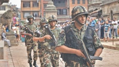Army takes over security in critical areas