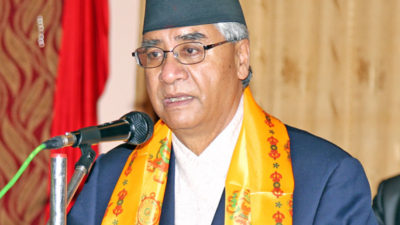 Attract women’s votes to become PM: Deuba