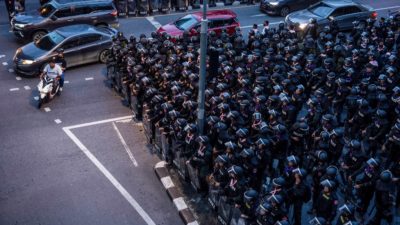 More than 20 protesters arrested in Thailand