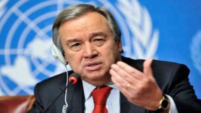 UN chief strongly condemns suicide attack at office building in…