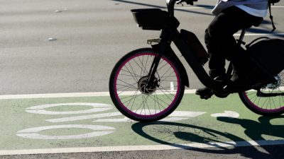Bicycle lane construction gains momentum