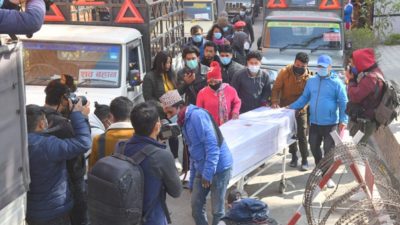 NAC brings bodies of 18 Nepalis from Malaysia