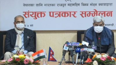 India provides Nepal 1 million doses of Covid vaccine free 