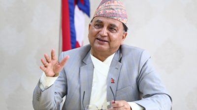 UML not in hurry to join government: Ishwar Pokhrel