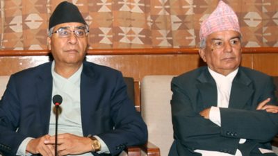 NC Prez Deuba discusses ‘offer’ from rival NCP with Senior…