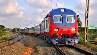 First private cargo train arrives Nepal