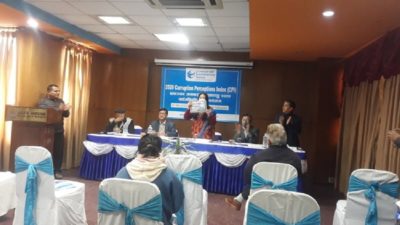 Perceived corruption in Nepal on the rise, finds Transparency International…