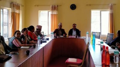 UML Karnali holding parliamentary party meeting to discuss no-confidence motion…