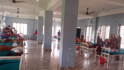 Temporary COVID-19 hospital at Sunwal providing quality service