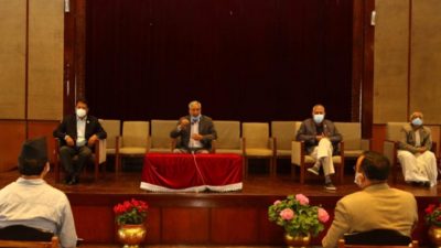 Nepali Congress decides to stand against vote of confidence in…