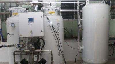 15 cylinders of oxygen provided to health facilities