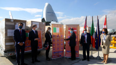 Nepal receives health supplies from Ireland, Denmark