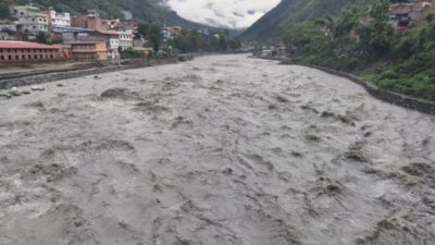 Flood-fed Kaligandaki put Beni Bazaar at high risk of erosion
