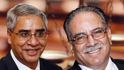 PM Deuba, Dahal meet to discuss seat allocations for elections