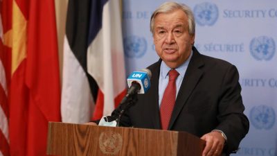 UN chief calls on Taliban to halt offensive against gov’t…