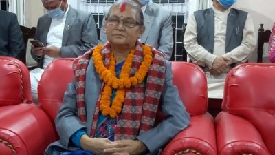 Shakya becomes first woman provincial head