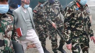 Chief of Army Staff inspects under-construction COVID-19 holding centre in…