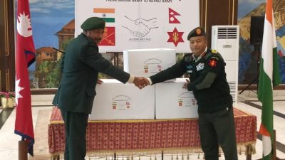 Indian Army gifts 100,000 doses of vaccine against COVID-19 to…