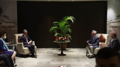 UML urges Chinese Minister to take BRI-related projects forward