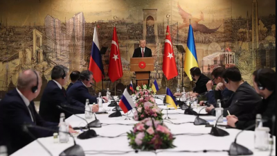 Russia, Ukraine begin talks in Istanbul