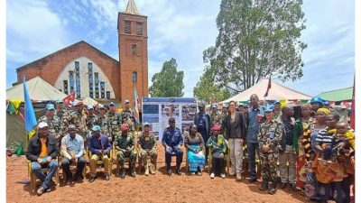 Nepali Army constructs 12 kilometres road in Congo