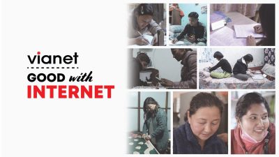 Vianet’s Good with Internet helped more than 15 families