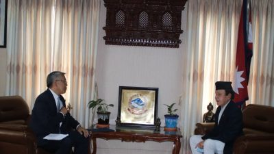 Foreign Minister Khadka, US Assistant Secretary of State Lu meet