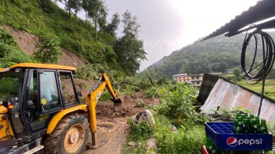 Floods and landslides in Sindhupalchowk