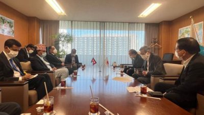 Dahal meets Japan’s LDP senior leader Nikai