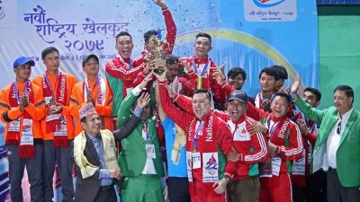 Ninth National Games: Nepali Army tops the medal tally with…