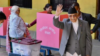 Election peaceful: KP Oli