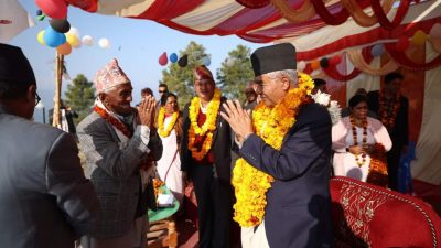 PM Deuba busy in meetings with party cadres, leaders in…