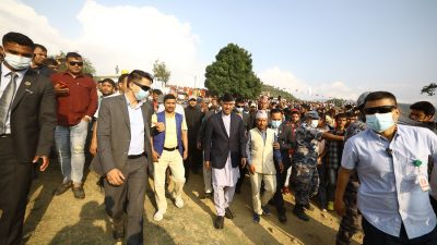 HoR election: Security strengthened in PM Deuba’s constituency