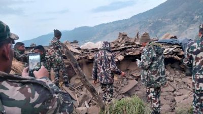 Earthquake injured being treated in Doti: Nepali Army