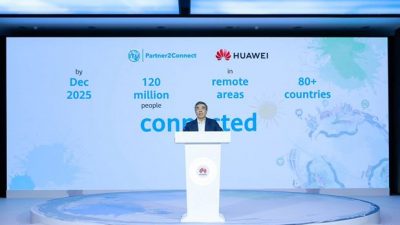 Huawei signs global ITU pledge to help 120 million people…