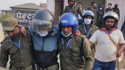 Police, local residents clash in Mahottari