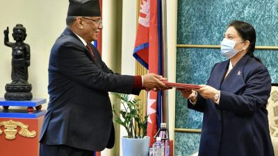 170 lawmakers support Chair Prachanda on prime ministerial bid