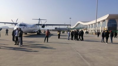 Construction of aviation fuel depot at Pokhara International Airport begins