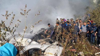 Search for one missing in Pokhara plane crash underway