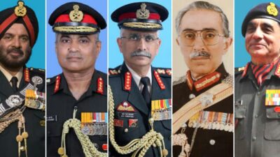 Four former chiefs of Indian Army in Kathmandu