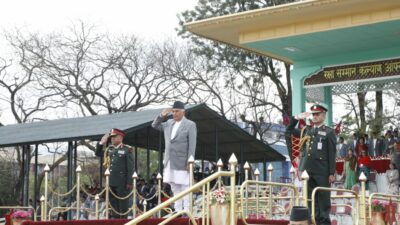 President Paudel attends Ghodejatra celebrations (Photo Feature)