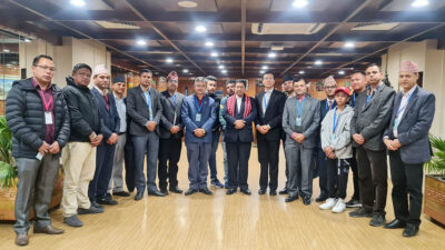 DPM Shrestha returns home from Qatar; Nepal gets Chair of…