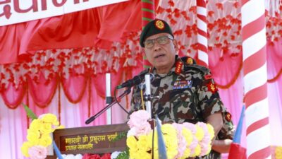 Nepali Army does not need to procure arms: CoAS Sharma