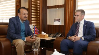 US Ambassador calls on Finance Minister Mahat