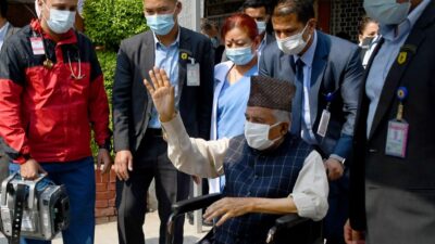 President Paudel taken to India for health treatment