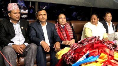 CPN (Maoist Centre) Deputy General-Secretary Pun returns home