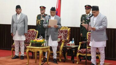 New CJ Karki takes oath