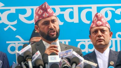 Party’s first year encouraging: Rabi Lamichhane